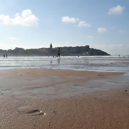 Apartamento La Escalerona Con Vistas Al Mar Daire Gijón Dış mekan fotoğraf
