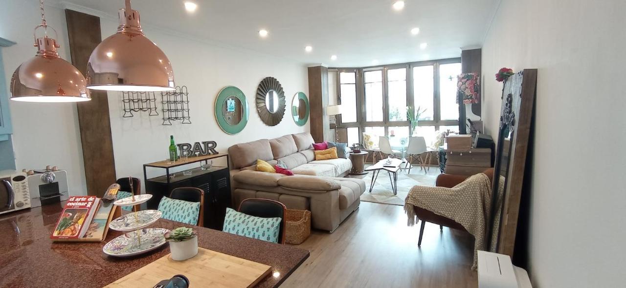 Apartamento La Escalerona Con Vistas Al Mar Daire Gijón Dış mekan fotoğraf
